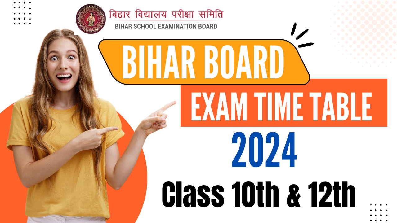 Bihar Board Exam Date 2024