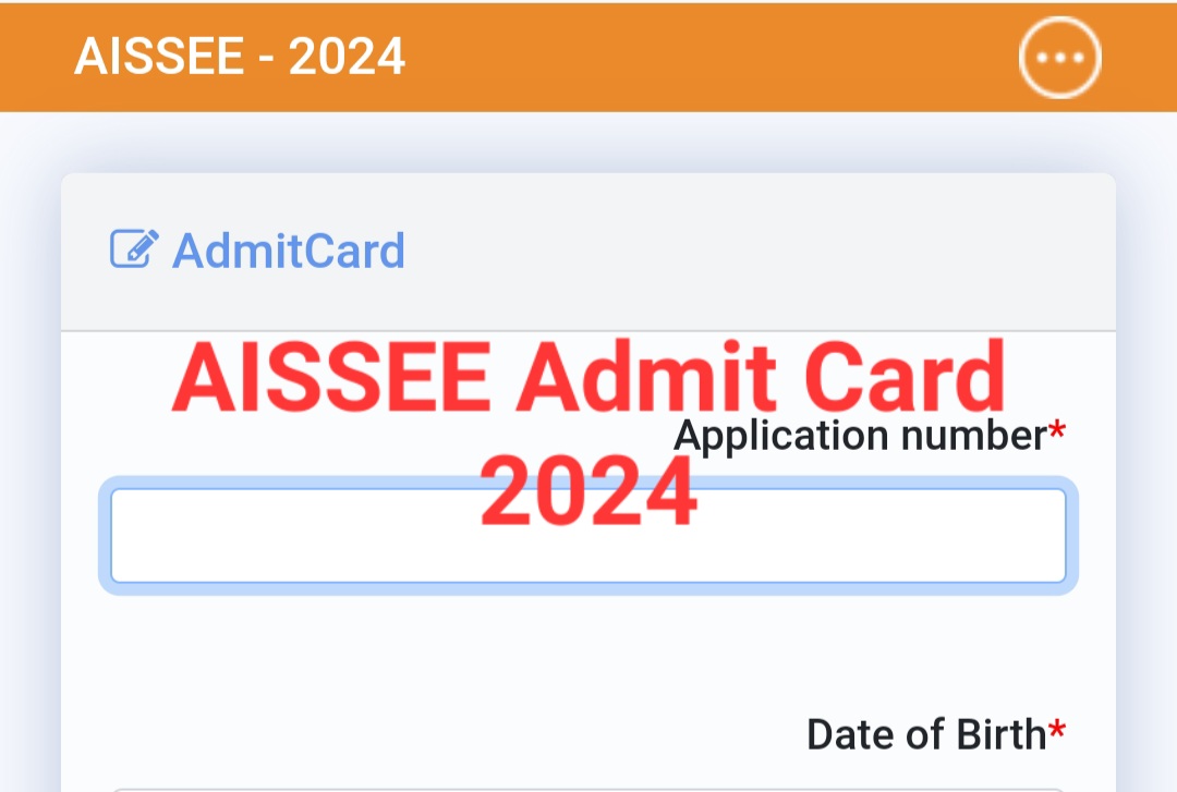 Sainik School Admit Card Download 2024